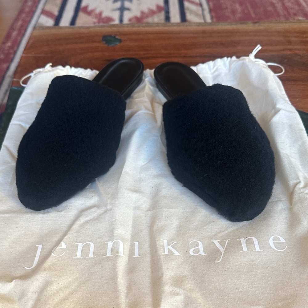 Jenni Kayne Luxe Black Clogs